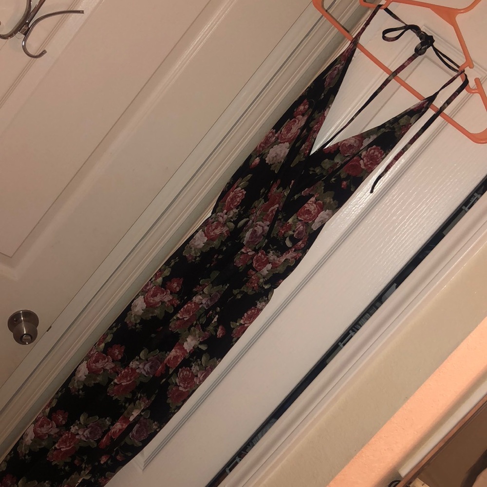 Tobi floral jumpsuit